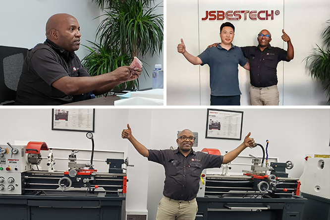 JSBESTECH News：Warmly welcome South African customers to visit the factory and successfully confirm the order